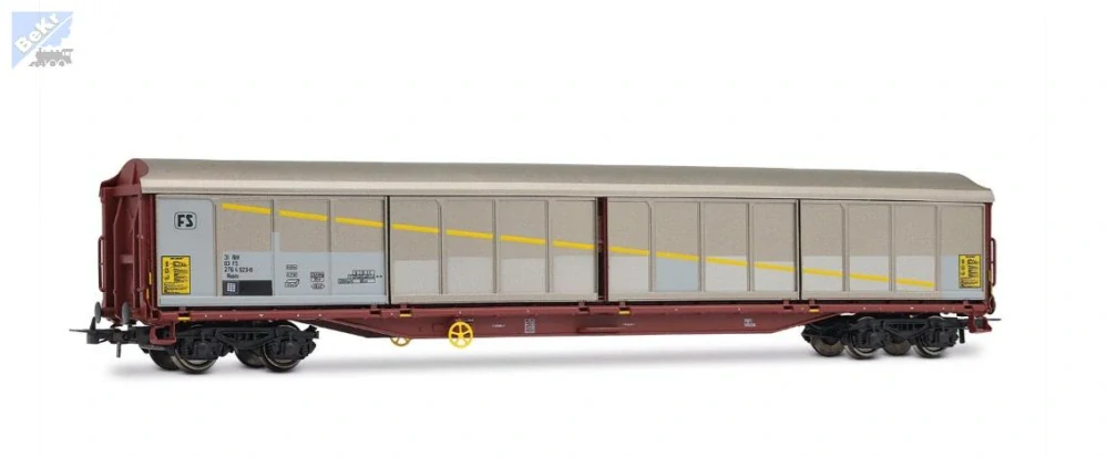 Rivarossi HR6673 Set dvou uzavřených 4-osých vozů s posuvnými stěnami Habils FS