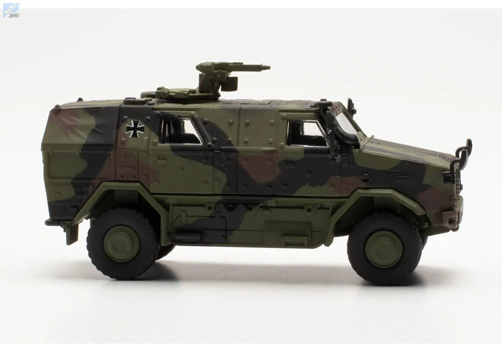 Herpa 746168 Všeobecně ochranné dopravní vozidlo (ATF) Dingo s FLW 100, bez kamufláže