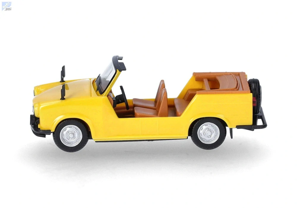 Herpa 024808-004 Trabant Kübel, žlutý