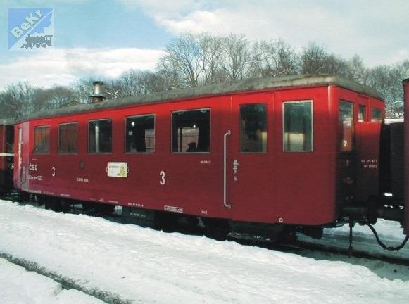 Jan Cekul 060246 Přípojný vůz Blm k M131.1, stavebnice modelu z lept. plechu