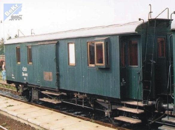 Jan Cekul H033 Služební vůz Dd, stavebnice modelu z leptaného plechu