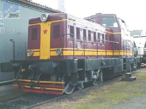 Jan Cekul H017 Dieselová loko 725 ex T444.0 Plešatá, stavebnice z leptaného plechu