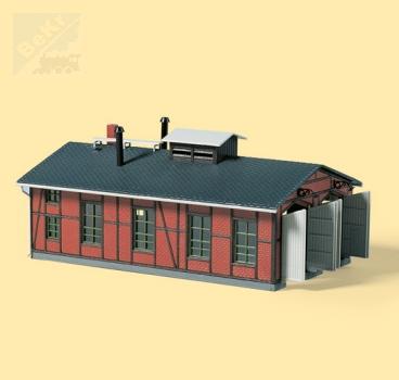 Auhagen 13233 Výtopna dvě stání 170 x 93 x 82 mm stavebnice