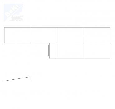 Auhagen 13271 Naklád rampa 4 pravoúhlé rampy s rozměry vždy 86 x 50 x 14 mm stav
