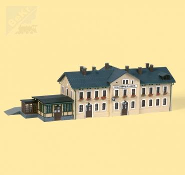 Auhagen 13220 Nádraží Klingenberg-Colmnitz 325 x 115 x 95 mm stavebnice