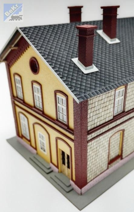 Igra model 181003 Výpravní budova Bohdašín, stavebnice Laser Cut