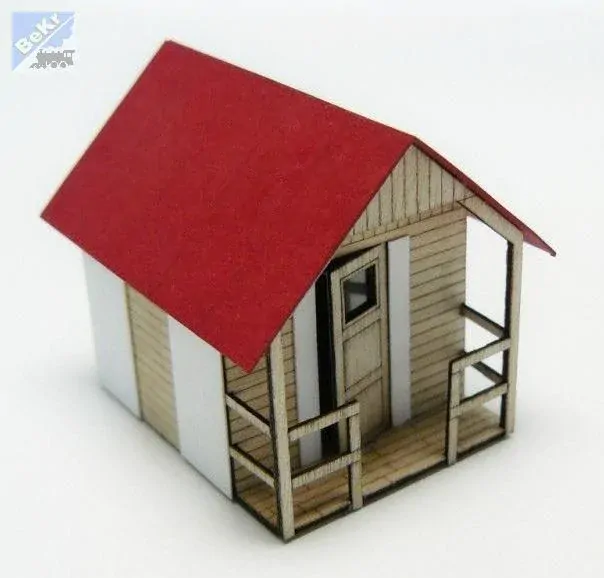 Igra model 161014 Táborové chatky, stavebnice Laser Cut