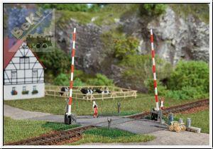 Auhagen 41604 Chráněný železniční přejezd 150 x 130 mm stavebnice