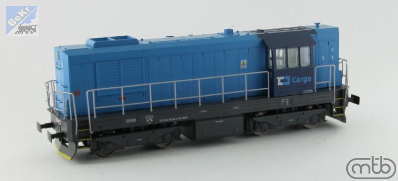 MTB 742238 Dieselová lokomotiva 742 238-9 ČD Cargo Kocour