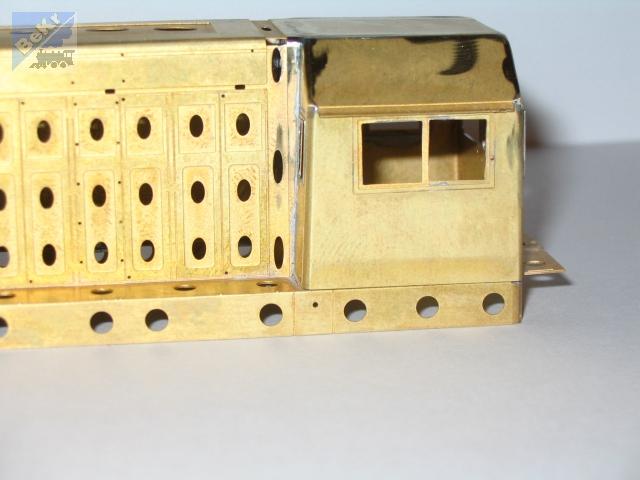 DK-model H00208 Motorová lokomotiva T458.1 (721) – 1.serie ČSD, Velký Hektor, stavebnice z leptaného plechu
