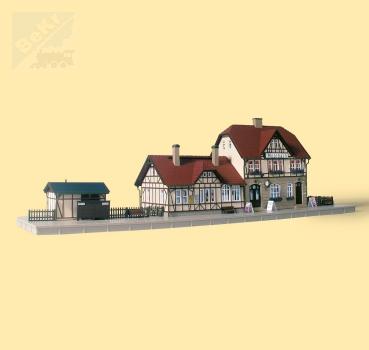 Auhagen 13321 Nádraží Moorbach 356 x 120 x 100 mm stavebnice