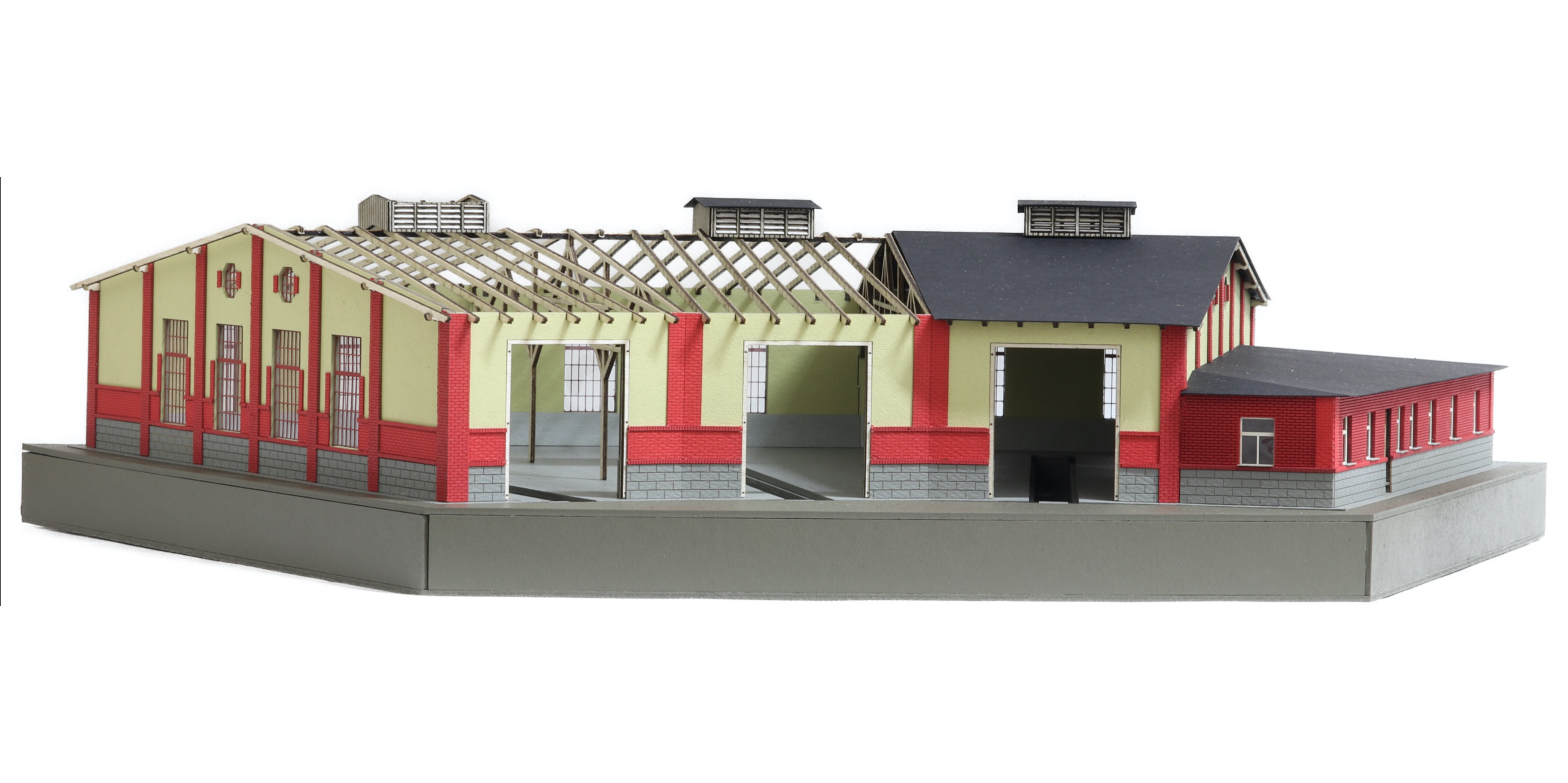 Igra model 190014 Rotunda Turnov tři stání, stavebnice Laser Cut