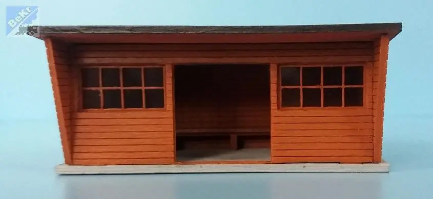 VERAMO CZ H0060109 Zastávka velká světle hnědá