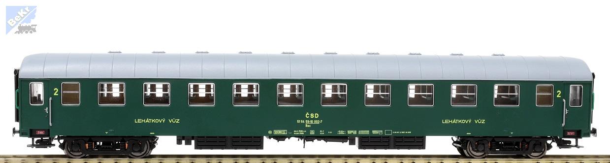 Igra model 97200002 Lehátkový 4-osý vůz Bac Depo-Praha ČSD
