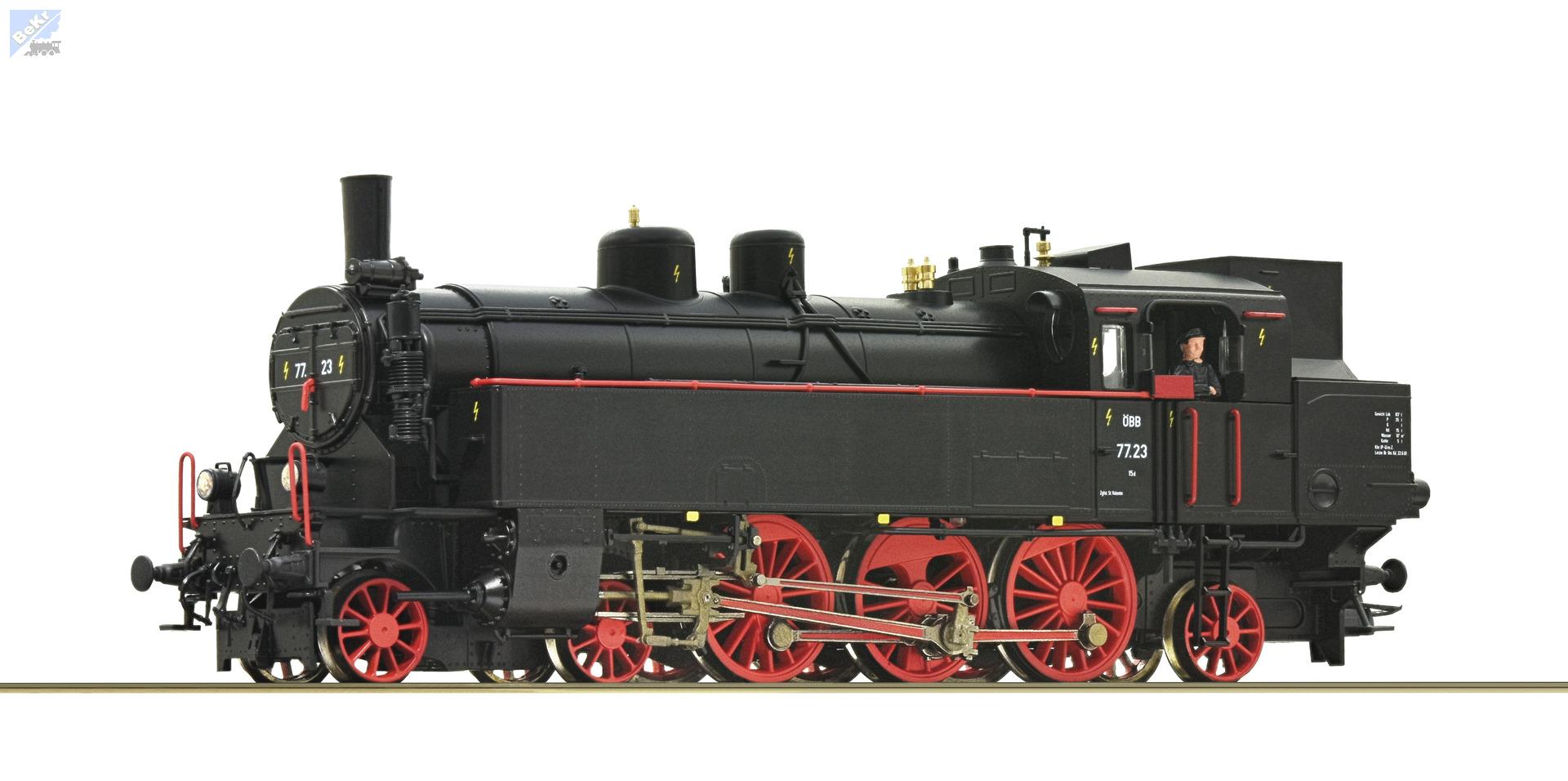 Roco 70075 Parní lokomotiva 77.23 ÖBB "VŠUDYBYLKA"