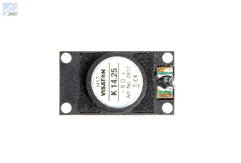 Zimo Elektronik LS15X25 Reproduktor 14 x 25 x 5,3 mm /1W 8 Ohm s ozvučnicí