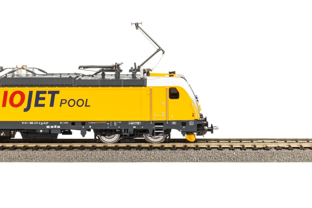 Piko 21658 Elektrická lokomotiva BR 388 217 Regiojet CZ POOL TRAXX se zvukem