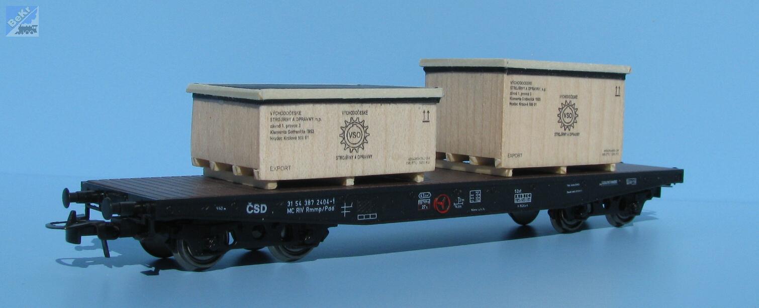 VERAMO CZ H0010302 Náklad dřevěná bedna čtyřcestná VSO I