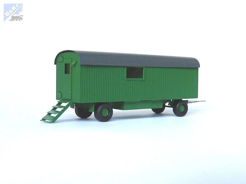 Miniatur MNL11 Dřevěná maringotka, stavebnice z leptaného plechu