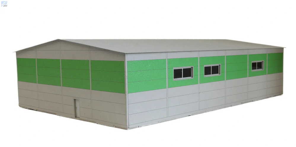 Igra model 232024 Hala typ 1, stavebnice Laser Cut 
