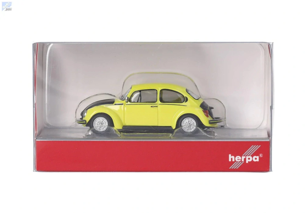 Herpa 421102 Volkswagen (VW) Beetle 1303 "Žlutočerný závodník"