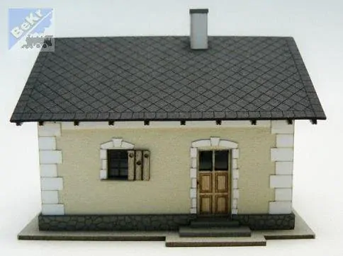 Igra model 161012 Strážní domek SK, stavebnice Laser Cut