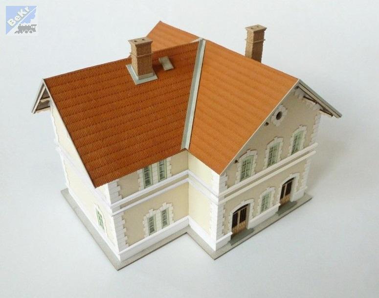 Igra model 160007 Nádraží Prievidza, stavebnice Laser Cut