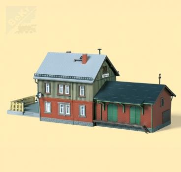 Auhagen 13275 Nádraží Hagenau 250 x 110 x 96 mm stavebnice