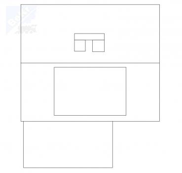 Auhagen 12237 Rodinný dům Elke 77 x 90 x 82 mm stavebnice
