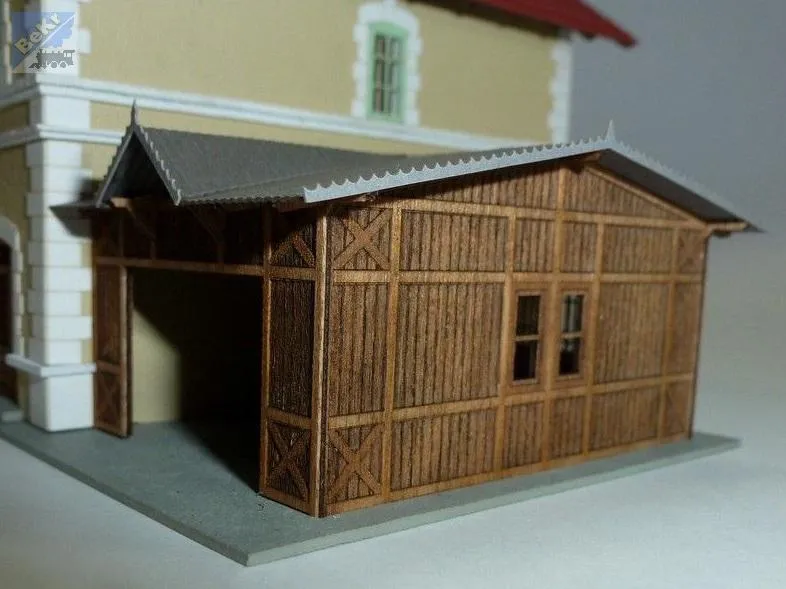Igra model 140009 Stanice Trenčín předměstí, stavebnice Laser Cut