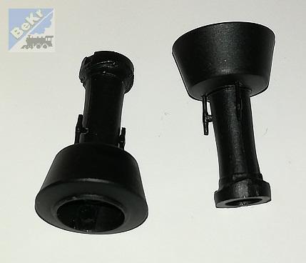 Brawa 0010028.00 Komín baňatý na parní lokomotivu 422, 1ks