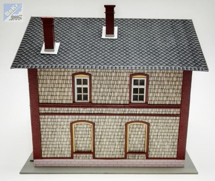 Igra model 181003 Výpravní budova Bohdašín, stavebnice Laser Cut