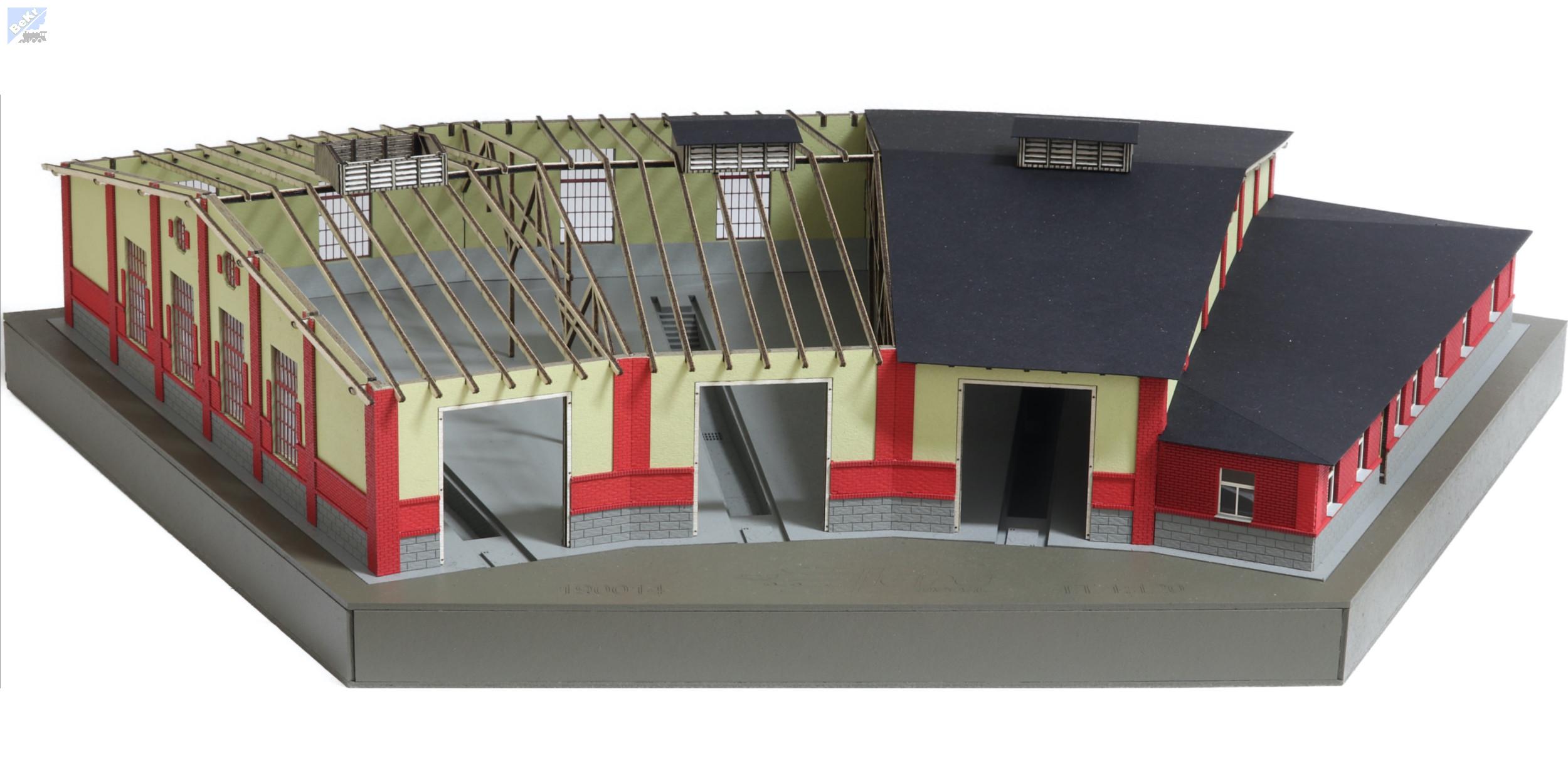Igra model 190014 Rotunda Turnov tři stání, stavebnice Laser Cut