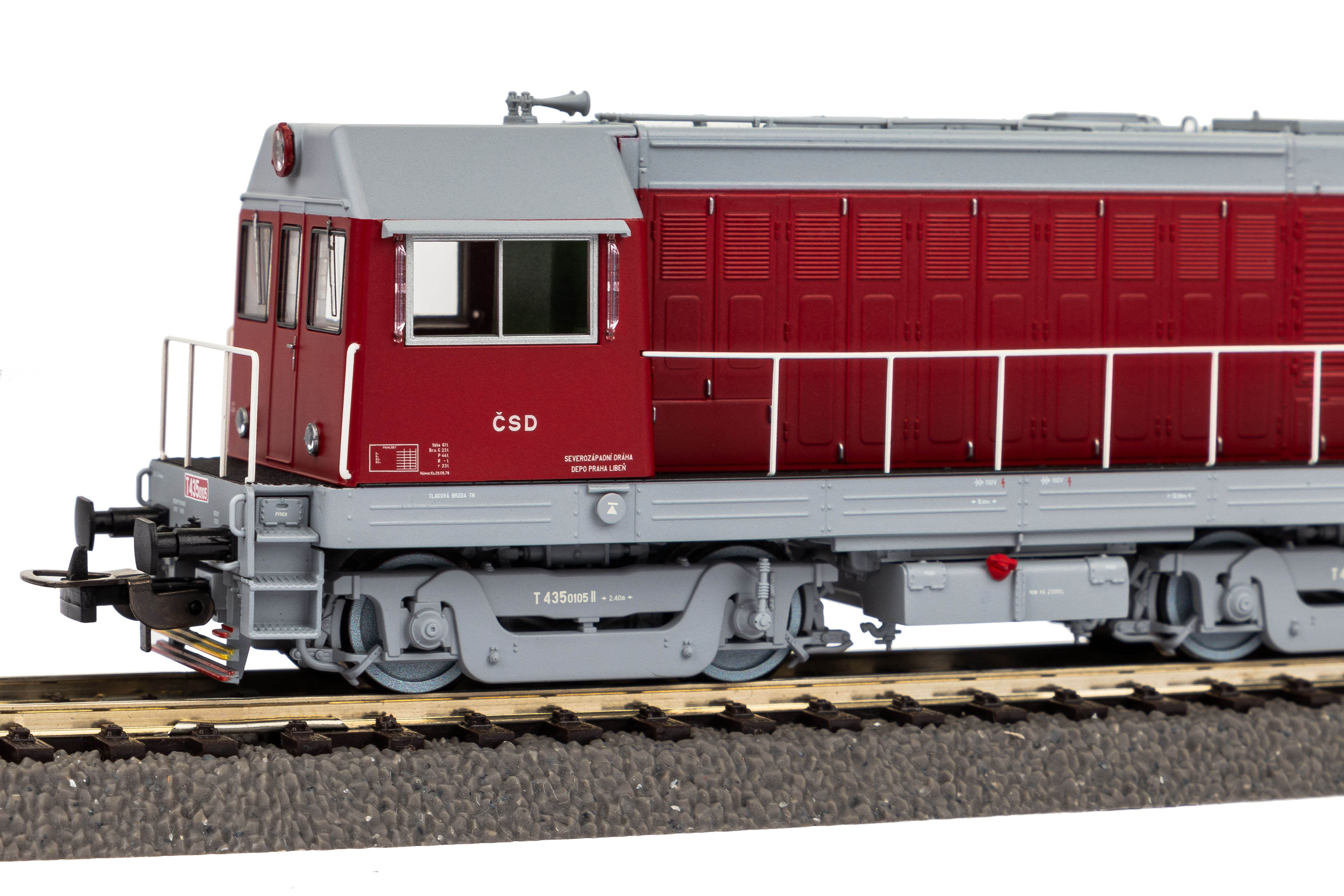 Piko 52928 Dieselová lokomotiva T435 0105 ČSD Hektor s Pensylvánskými podvozky !!! AKCE !!!
