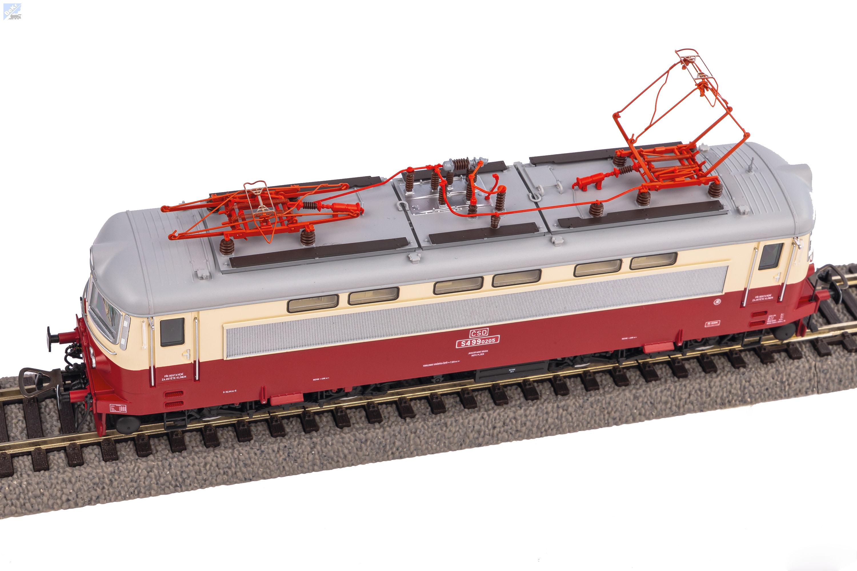 Piko 97400 Elektrická lokomotiva S499.0205 ČSD Plecháč