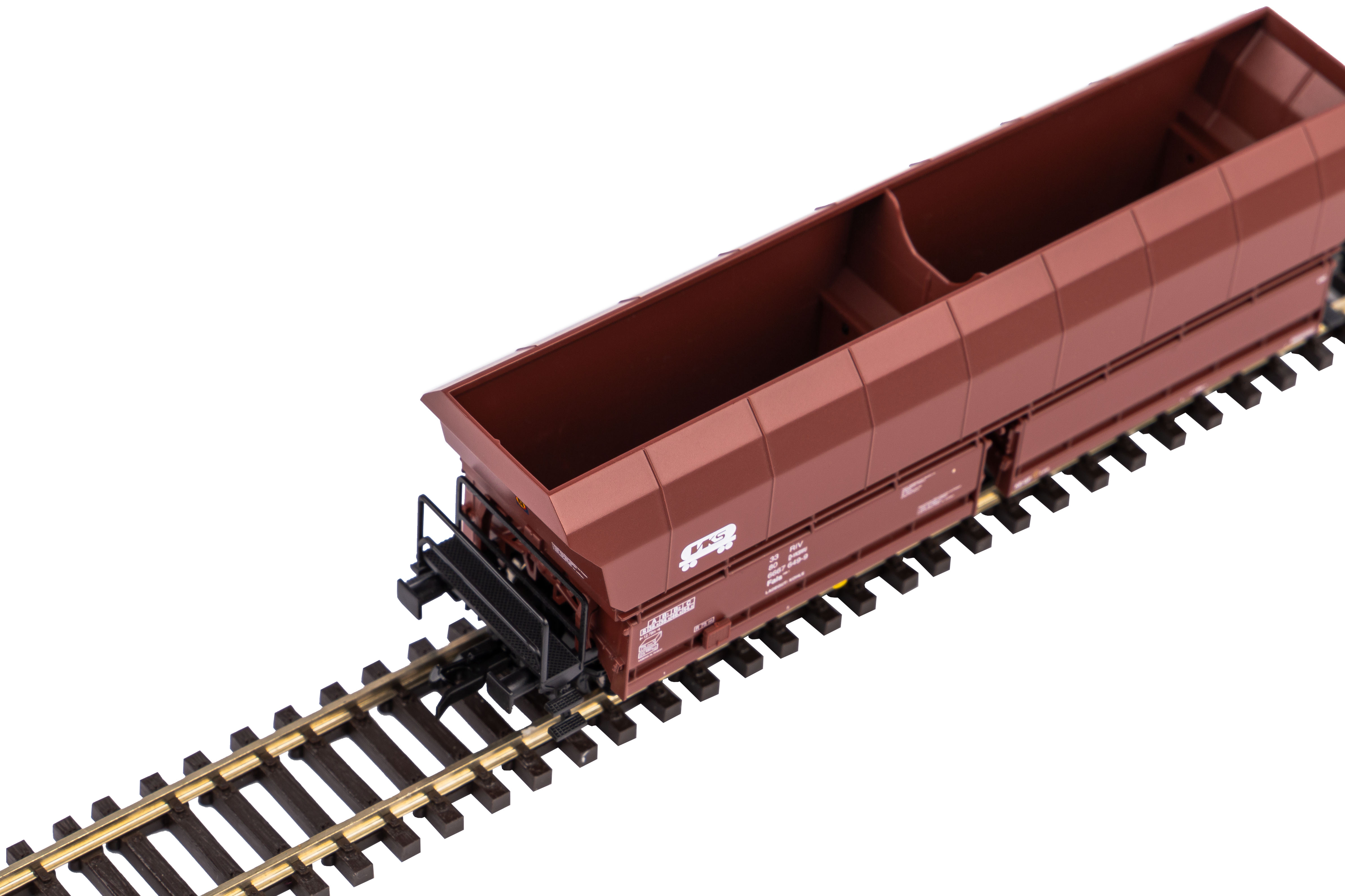Piko 47766 Uzavřený 2-osý vůz G s brzdařskou budkou DRG