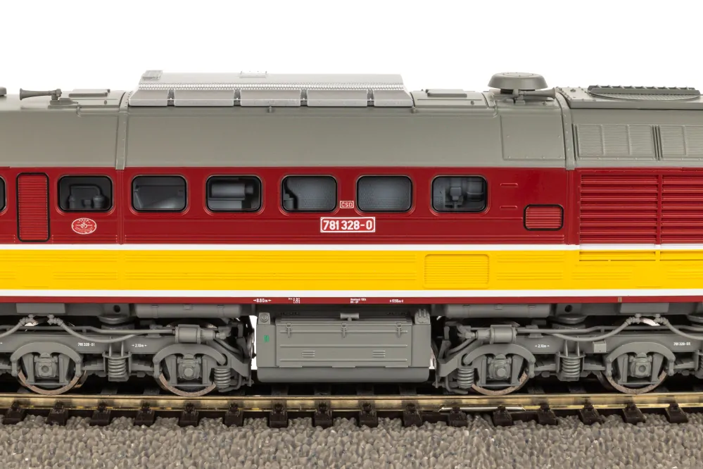 Piko 52957 Dieselová lokomotiva 781 328-0 ČSD Sergej