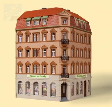 Auhagen 13334 Rohový městský dům na Tržním náměstí 1 stavebnice
