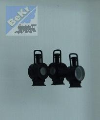 Fleischmann 19488000 Lokomotivní lampa zadní, černá, 1ks