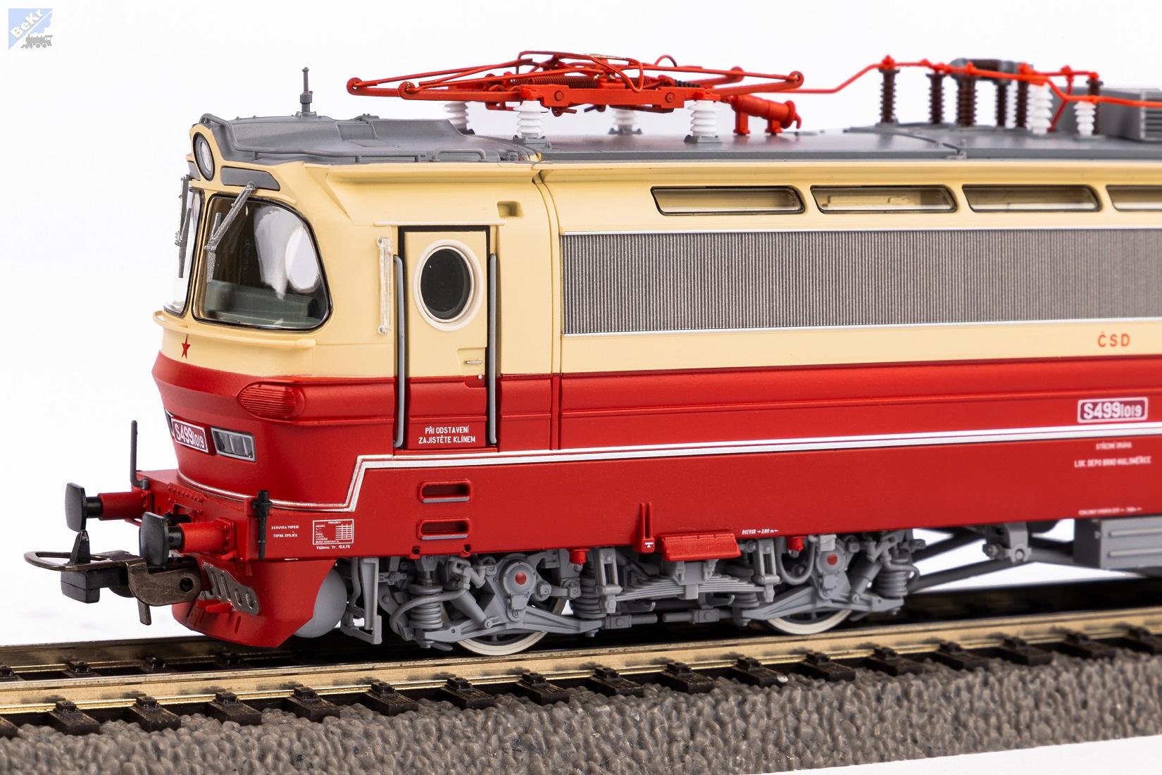 Piko 51390 Elektrická lokomotiva S499 1019 Laminátka ČSD se zvukem !!! AKCE !!!