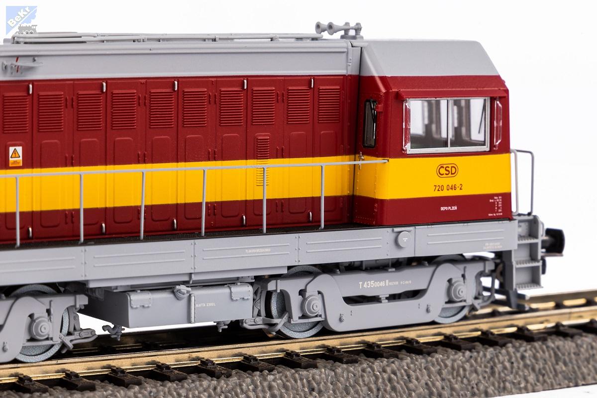 Piko 52431 Dieselová lokomotiva 720 046-2 ČSD Hektor s Pensylvánskými podvozky