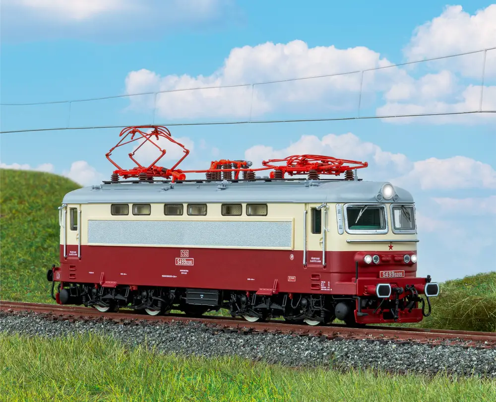 Piko 47480 Elektrická lokomotiva S499.0205 ČSD Plecháč