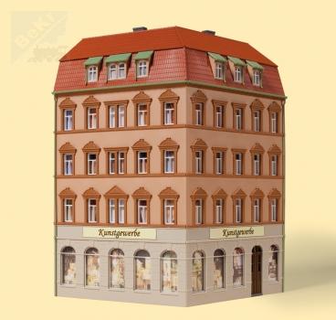 Auhagen 13334 Rohový městský dům na Tržním náměstí 1 stavebnice