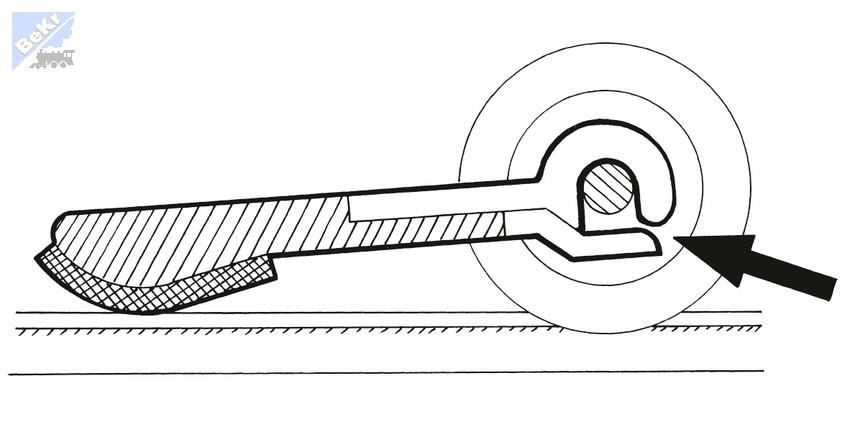Noch 60157 Závěsný čistič kolejí, 5ks
