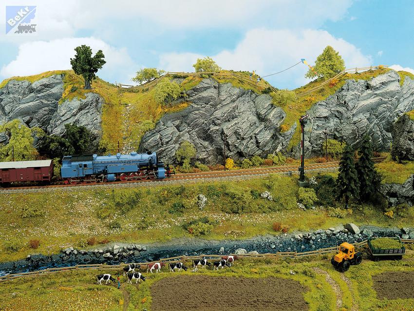 Noch 58490 3D strukturovaná skalní stěna vápenec, 1ks - 320 x 180mm