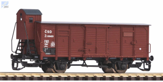 Piko 47763 Uzavřený 2-osý vůz Z s brzdařskou budkou ČSD