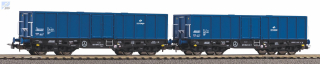 Piko 58260 Set dvou vysokostěnných 4-osých vozů Eamos PKP - Cargo !!! AKCE !!!