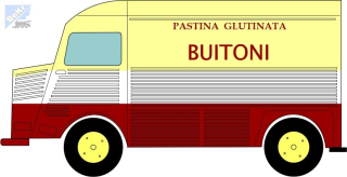 BuBi-model TT91004 Citroen Type H ,,Buitoni,, !!! AKCE !!!