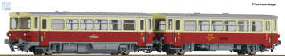 Roco 7780001 Motorový 2-osý vůz 152 0059 s přívěsným vozem Blm ČSD