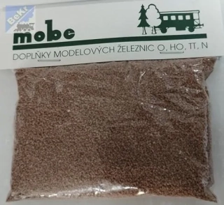 Mobe 538012 Štěrk světle hnědý jemný, cca 170g 